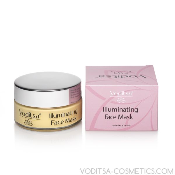 Озаряваща маска за лице, шия и деколте с екстракт от тубероза VODITSA