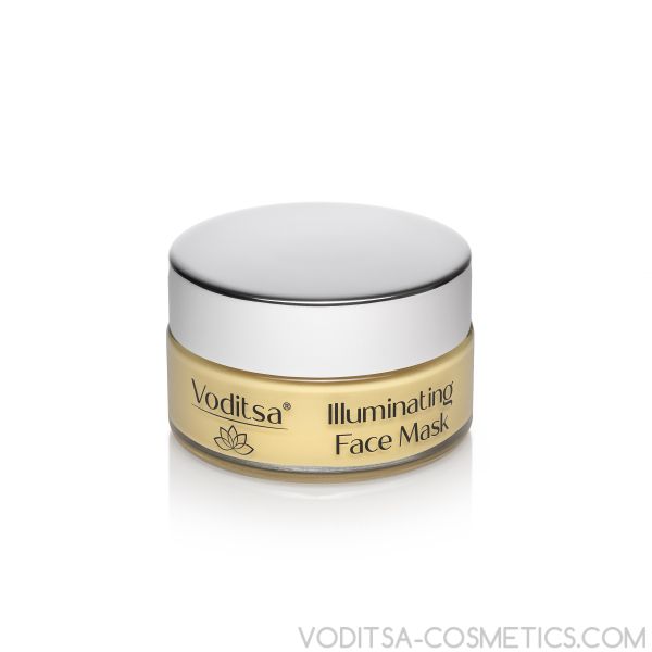 Озаряваща маска за лице, шия и деколте с екстракт от тубероза VODITSA