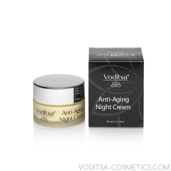 Нощен крем против бръчки VODITSA
