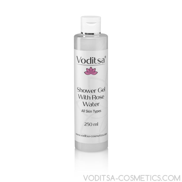 SHOWER GEL WITH ROSE WATER