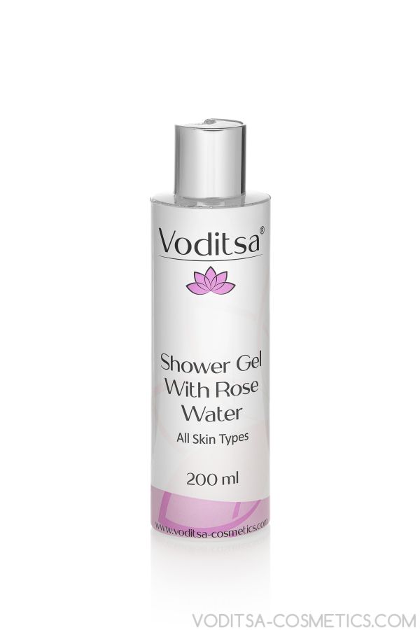 SHOWER GEL WITH ROSE WATER